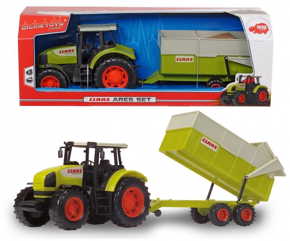 Dickie - Claas Ares Set - Tractor