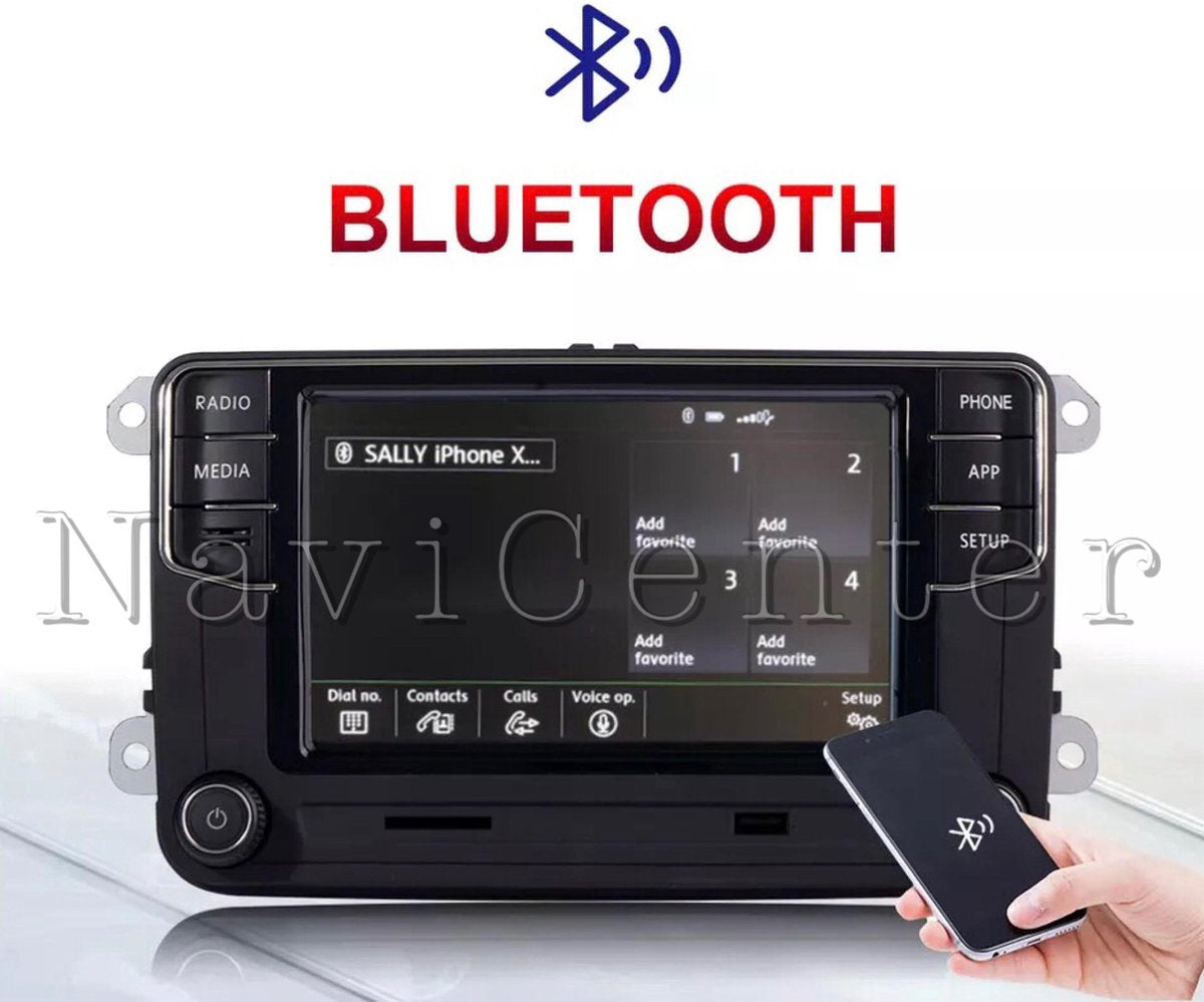 RCD360 PRO CarPlay Android Auto voor Volkswagen Amarok Beetle Caddy Passat Passat CC Golf 5 Golf 6 Jetta Eos Tiguan Polo 6R Scirocco Touran Transporter Bluetooth USB SD kaart