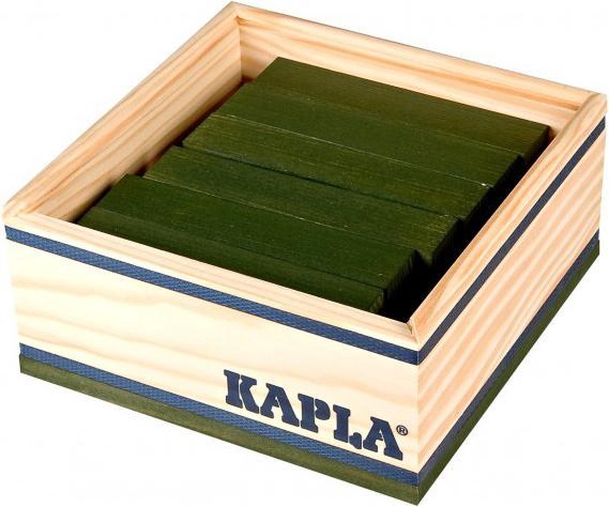KAPLA Kleur - 40 Plankjes - Groen