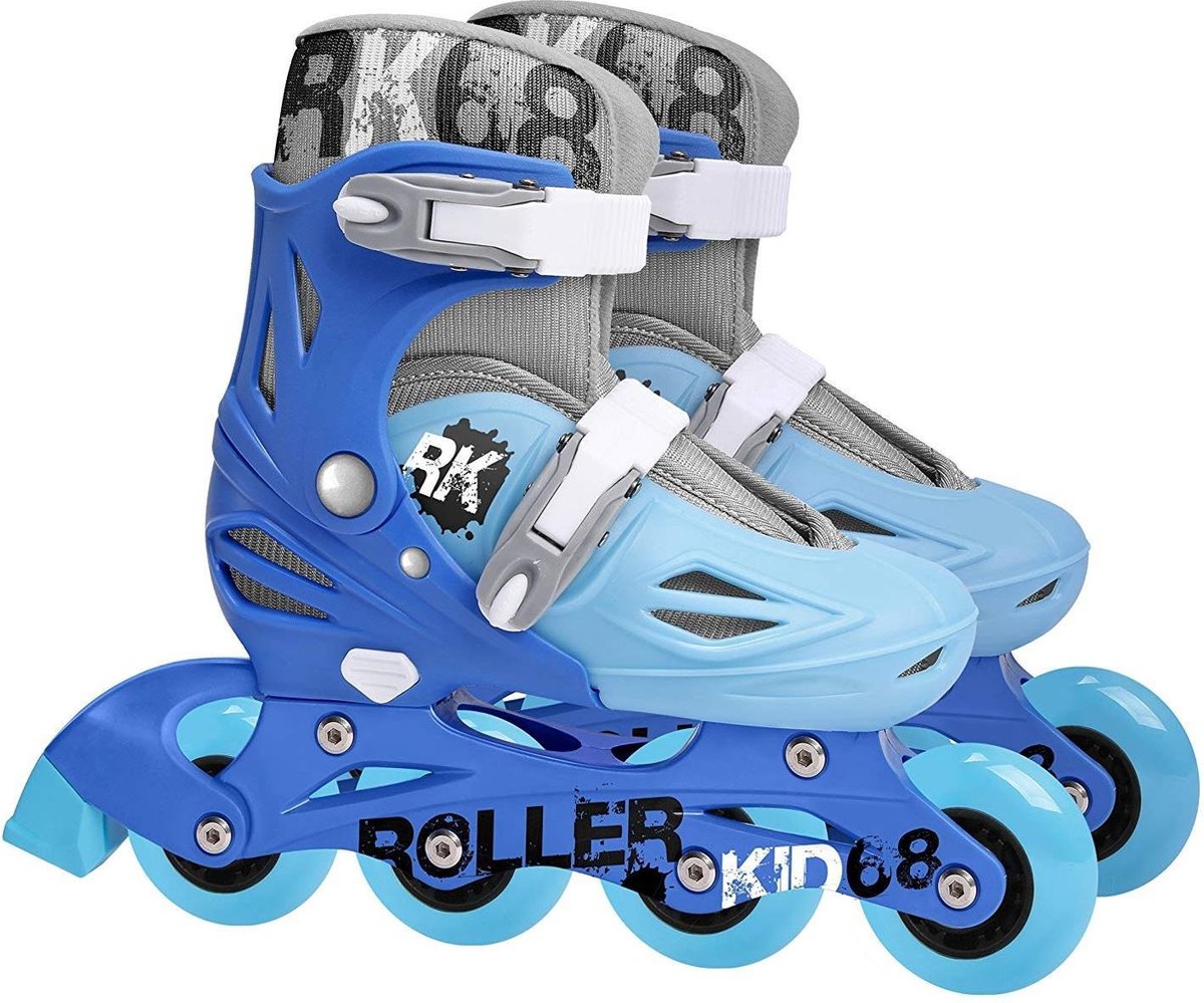 Stamp Inlineskates Jongens Blauw Maat 30/33