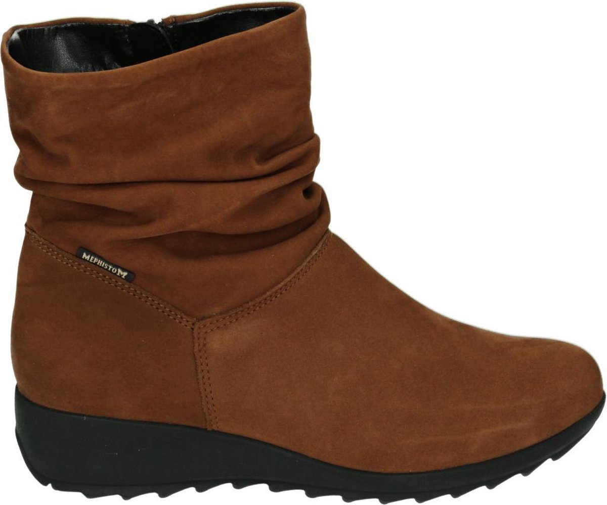 Mephisto AGATHA BUCKSOFT - Volwassenen Laarsjes - Kleur: Cognac - Maat: 35.5