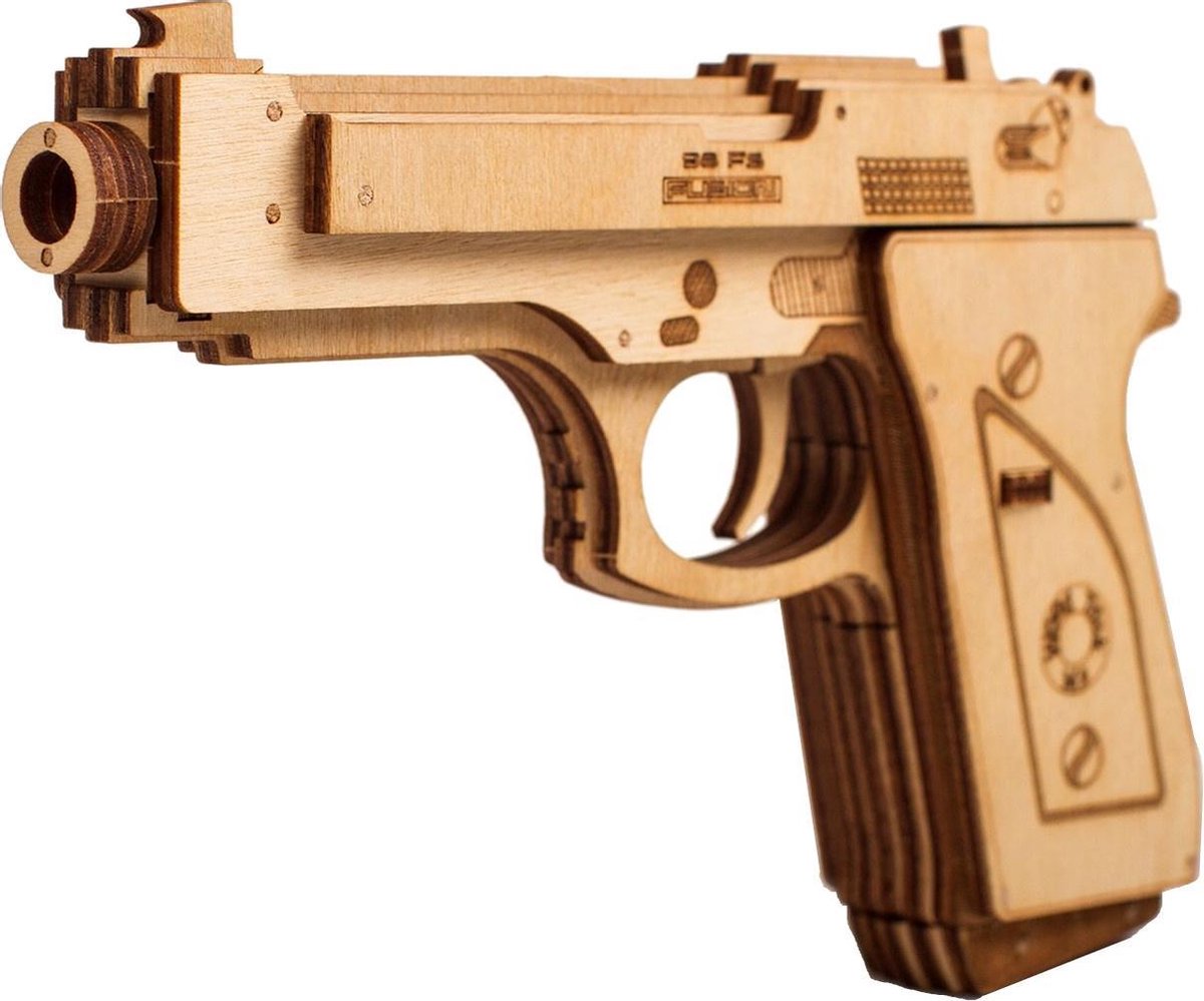 Wood Trick Houten Modelbouw - Gun