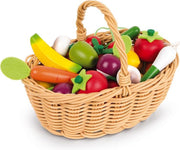 Janod Mandje groente en fruit (24-delig)