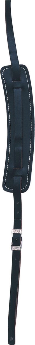 gitaarband Vintage standaard Leder zwart