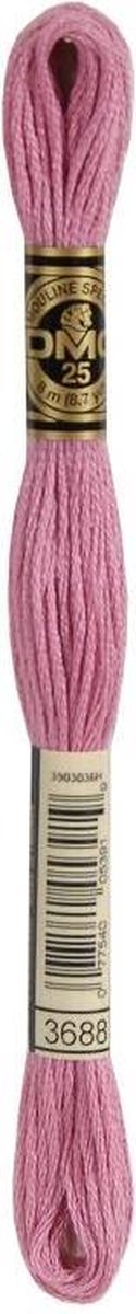 3 stuks DMC Borduurgaren-3688 Oud Rose