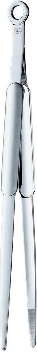 Rösle - Tang met ophangoog - RVS - 2 cm - Zilver