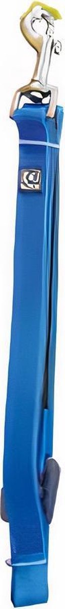 M-pets Hondenriem 120 X 2 Cm Siliconen Blauw