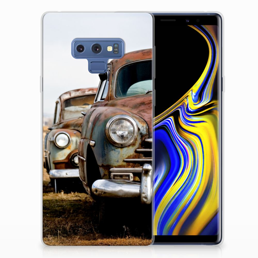 Samsung Galaxy Note 9 | Siliconen hoesje | met foto Vintage Auto