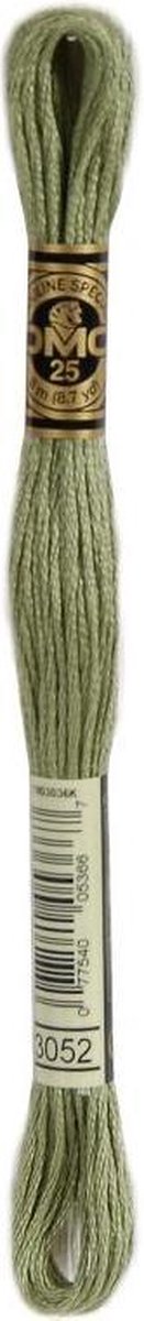 3 stuks DMC Borduurgaren-3052 Groen