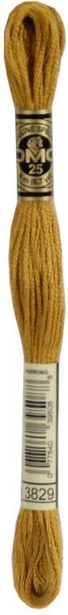 3 stuks DMC Borduurgaren-3829 Bruin