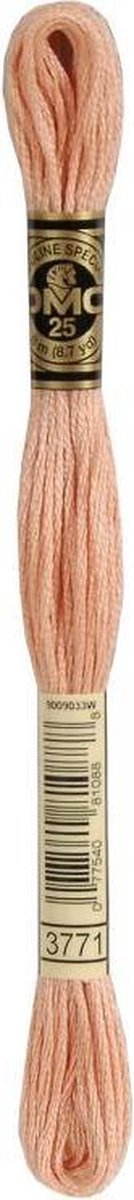 3 stuks DMC Borduurgaren-3771 Donker Zalm