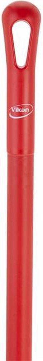 Vikan 2960-4 Ultra Hygiene steel 130cm rood uit 1 stuk