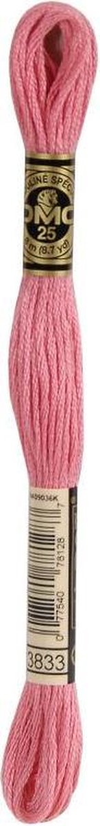 3 stuks DMC Borduurgaren-3833 Oud Rose