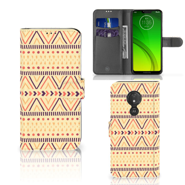 Motorola Moto G7 Power | Telefoon Hoesje | Aztec Yellow