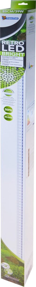 Superfish Led Bright - 85 cm - 39W - T5