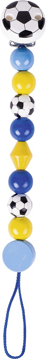 Heimess | Houten speenkoord Voetbal - Blauw
