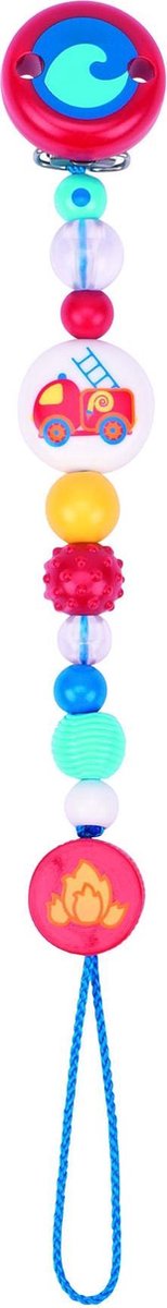 Heimess Fopspeenketting Brandweer Plastic 21 Cm