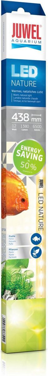 Juwel Led Nature - Aquariumlamp - 6500k - 12 Watt - 438 mm - 1380 Lumen