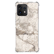 Motorola Edge 40 Pro Anti-Shock Hoesje Marmer Beige