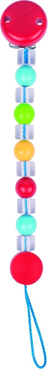 Heimess Fopspeenketting Rood Plastic 21 Cm