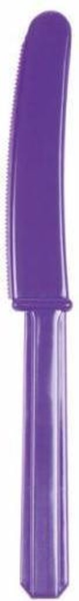 Paarse Messen Plastic 10 stuks
