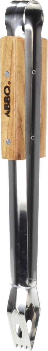 Barbecuetang met Houten Handvat | 41 cm