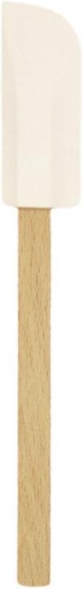 Nic Beslagspatel 16 X 2 Cm Wit/blank Hout