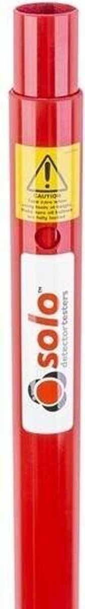 SOLO 100 - telescoopstok 4 lengten - testapparatuur - glasvezelbuis - teststok