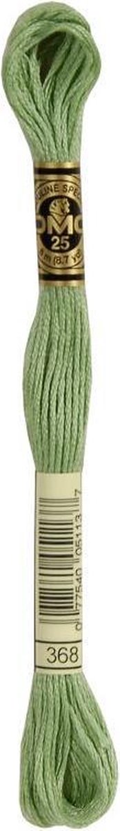 3 stuks DMC Borduurgaren-368 Groen