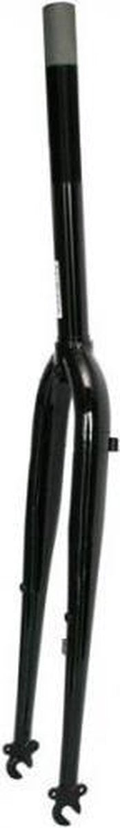 Vork 28 inch urban 1 inch zwart - ZWART