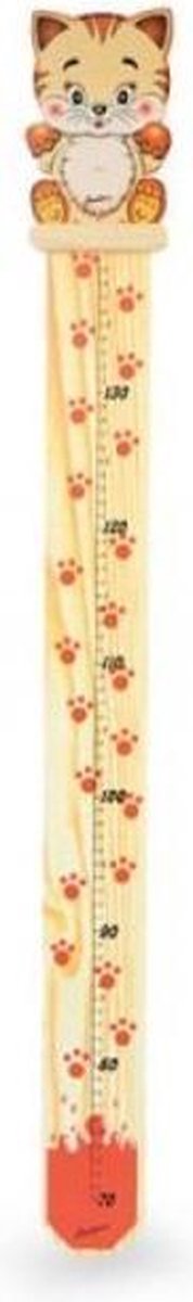 Groeimeter poes hout | Bartolucci