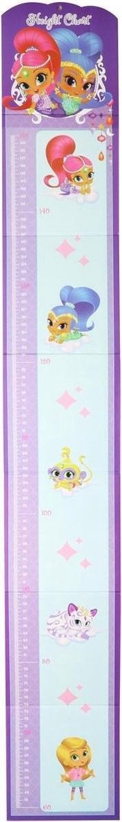 Groeimeter Shimmer & Shine Paars