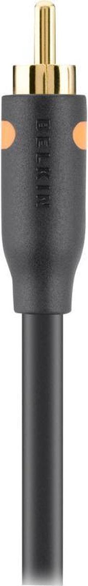 Belkin Digitale cinch Digitale audio Aansluitkabel [1x Cinch-stekker - 1x Cinch-stekker] 1.00 m Zwart