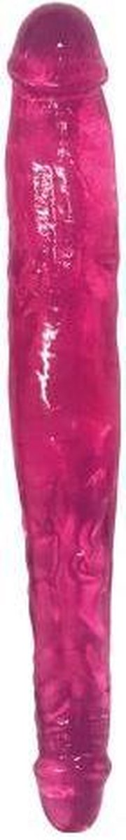 Lollicock Dubbele Dildo 33 CM - Cherry - Sextoys - Dildo's