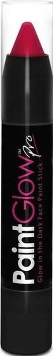 Neon roze Glow in the Dark schmink/make-up stift/potlood - Lichtgevende schmink/make-up roze thema