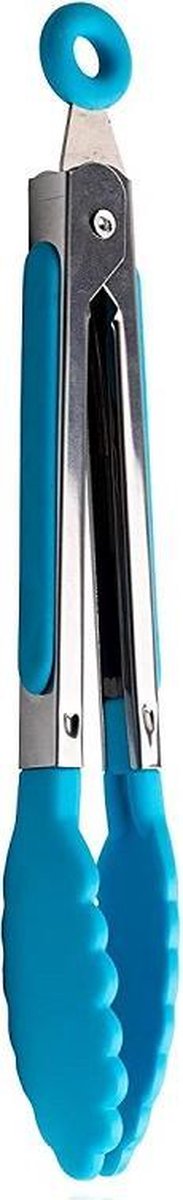 Vlees / salade tang - Let op: de totale lengte 21 cm!!!  (maat S) !!! Blauw