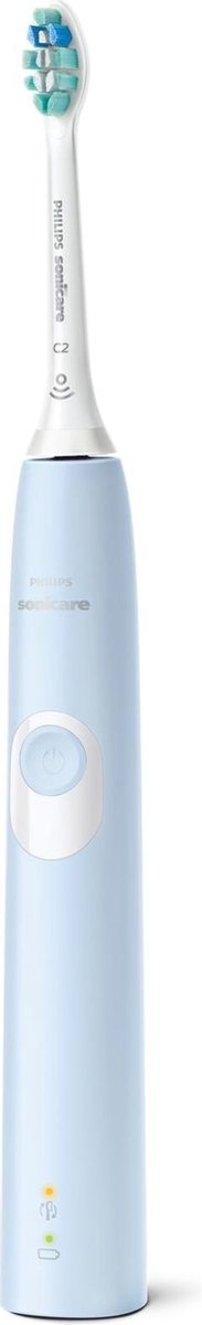 Philips 4300 series HX6803/04 elektrische tandenborstel Volwassene Sonische tandenborstel Blauw