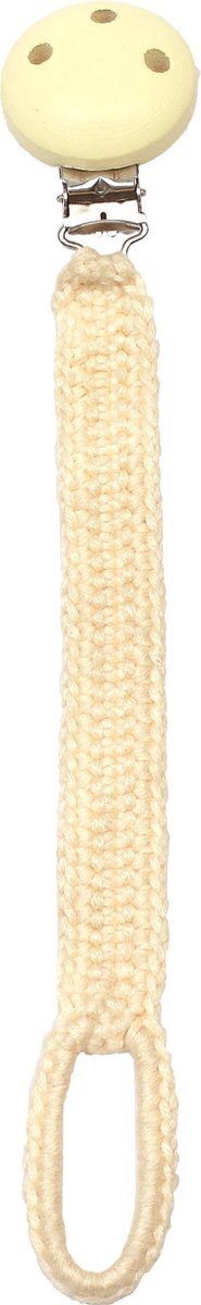 Naturezoo Fopspeenketting Bamboestof 20 Cm Beige