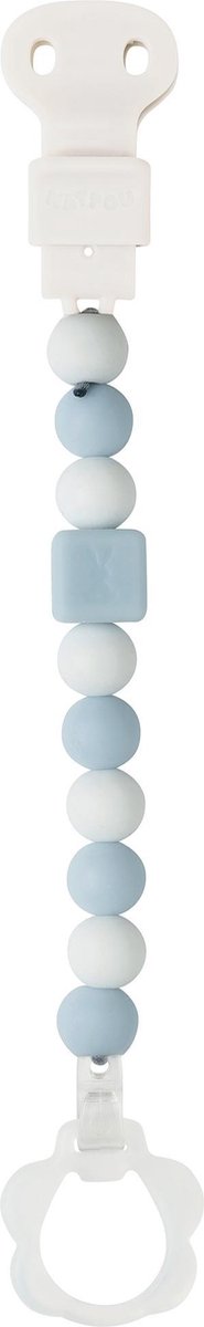 Nattou Siliconen Speenkoord - Fopspeenketting - Universeel - BPA Vrij - Blauw