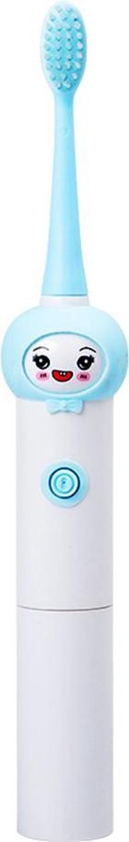 Tandenborstel kinderen - Elektrische tandenborstel 1 t/m 8 jaar - Blauw - Tanden Poetsen