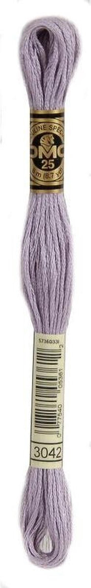3 stuks DMC Borduurgaren-3042 Lila