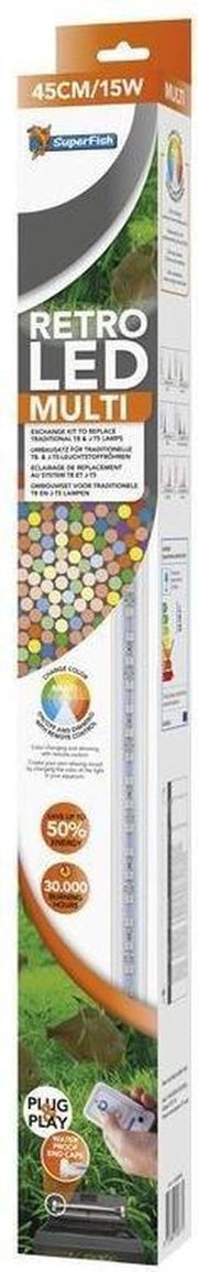 Superfish Retro LED Multi T8&JT5 90CM/30W -