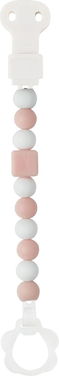 Nattou Siliconen Speenkoord - Fopspeenketting - Universeel - BPA Vrij - Roze