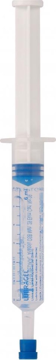 Lubragel with lidocaine - 6 ml - transparant