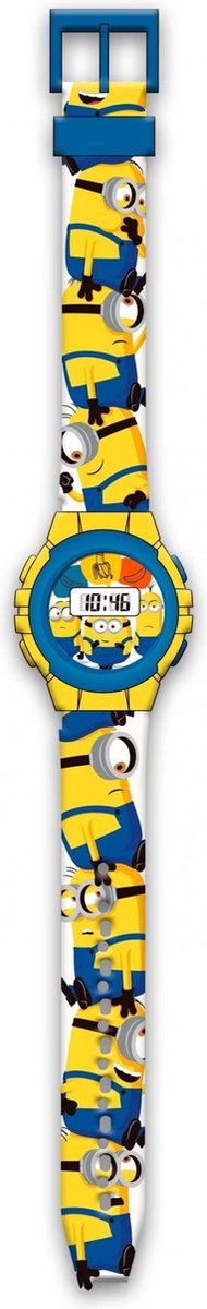 Universal Horloge Minions Junior Digitaal 29 Cm Rubber Geel