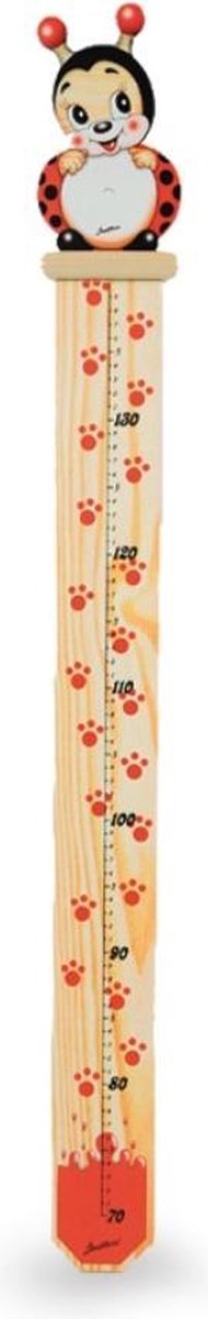 Groeimeter lieveheersbeestje hout | Bartolucci
