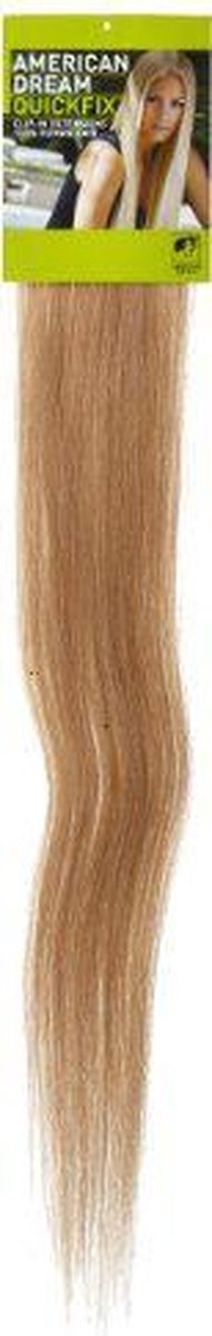 American Dream Einteilige 100% Echthaar-Clip-In-Extension Farbe 16 - Saharablond - 61cm
