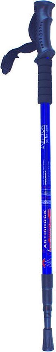 Atipick Wandelstok 63-135 Cm Aluminium Blauw