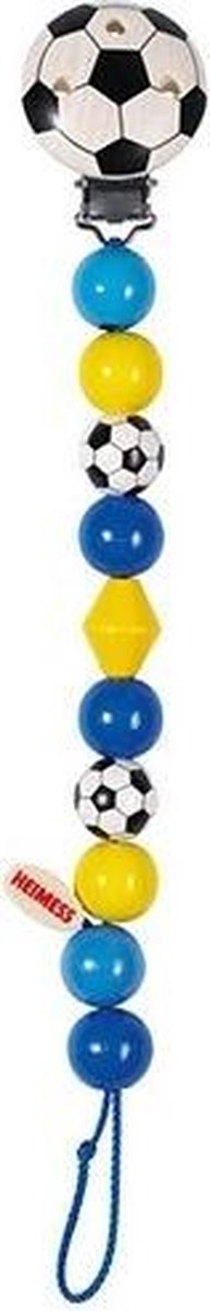 Heimess Fopspeenketting Voetbal Blauw 21cm