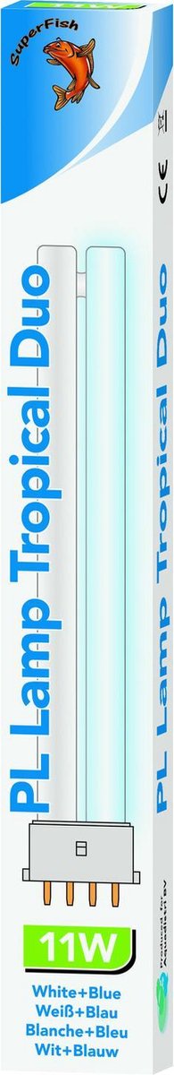 Superfish Tropical Duo PL Lamp - 11W - Wit/Blauw